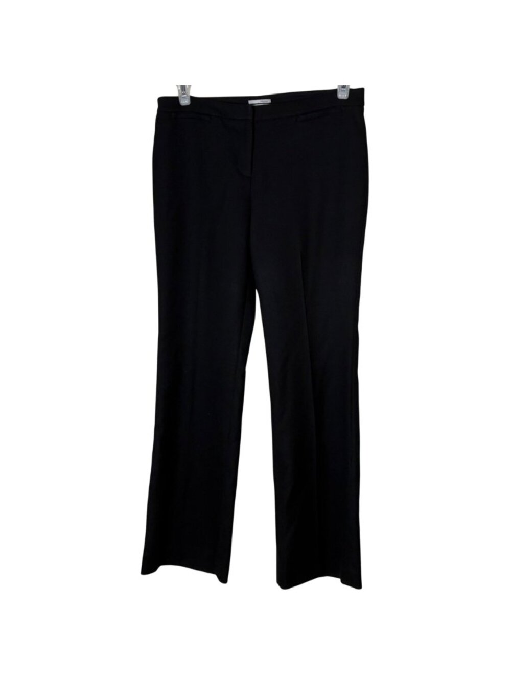 Halogen Quinn Fit Black Dress Pants 8P Petite Career Trouser Bootcut